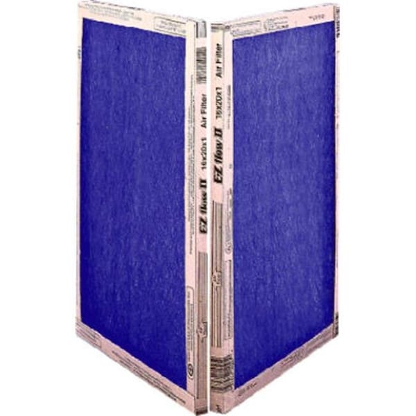 Aaf Flanders Flanders 10055.011010 10 x 10 x 1 in. EZ Flow II Spun Fiberglass Disposable Furnace Filter - Pack Of 12 726754 - main